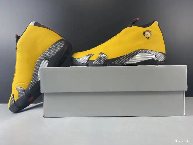 GOLD AIR JORDAN 14 UNIVERSITY RETRO BQ3685-706 0611